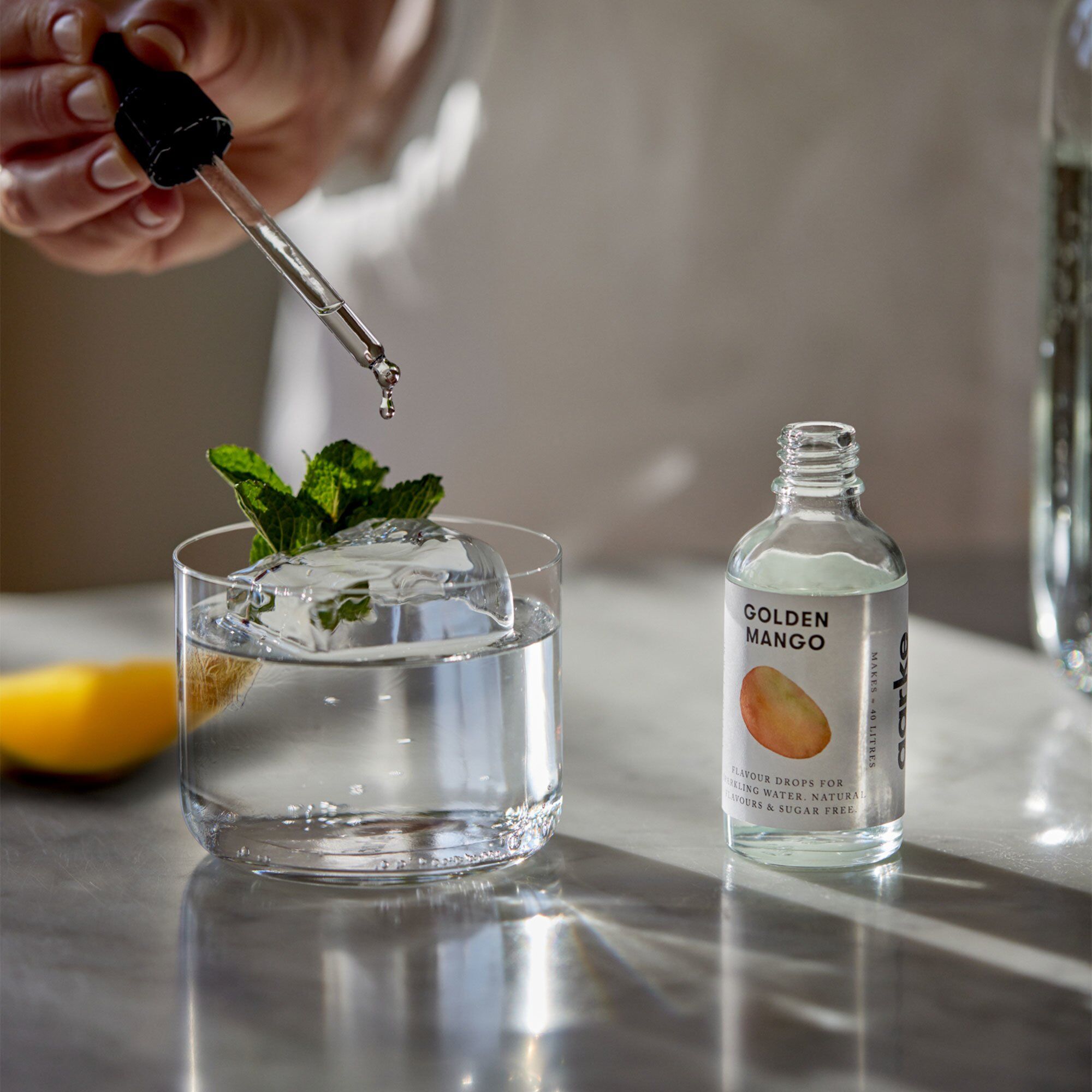 Alternativ bild 1 för Aarke Flavour drops, golden mango
