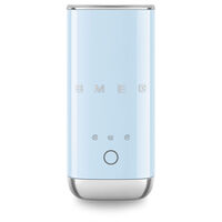 Mini-mjölkskummare, pastellblå