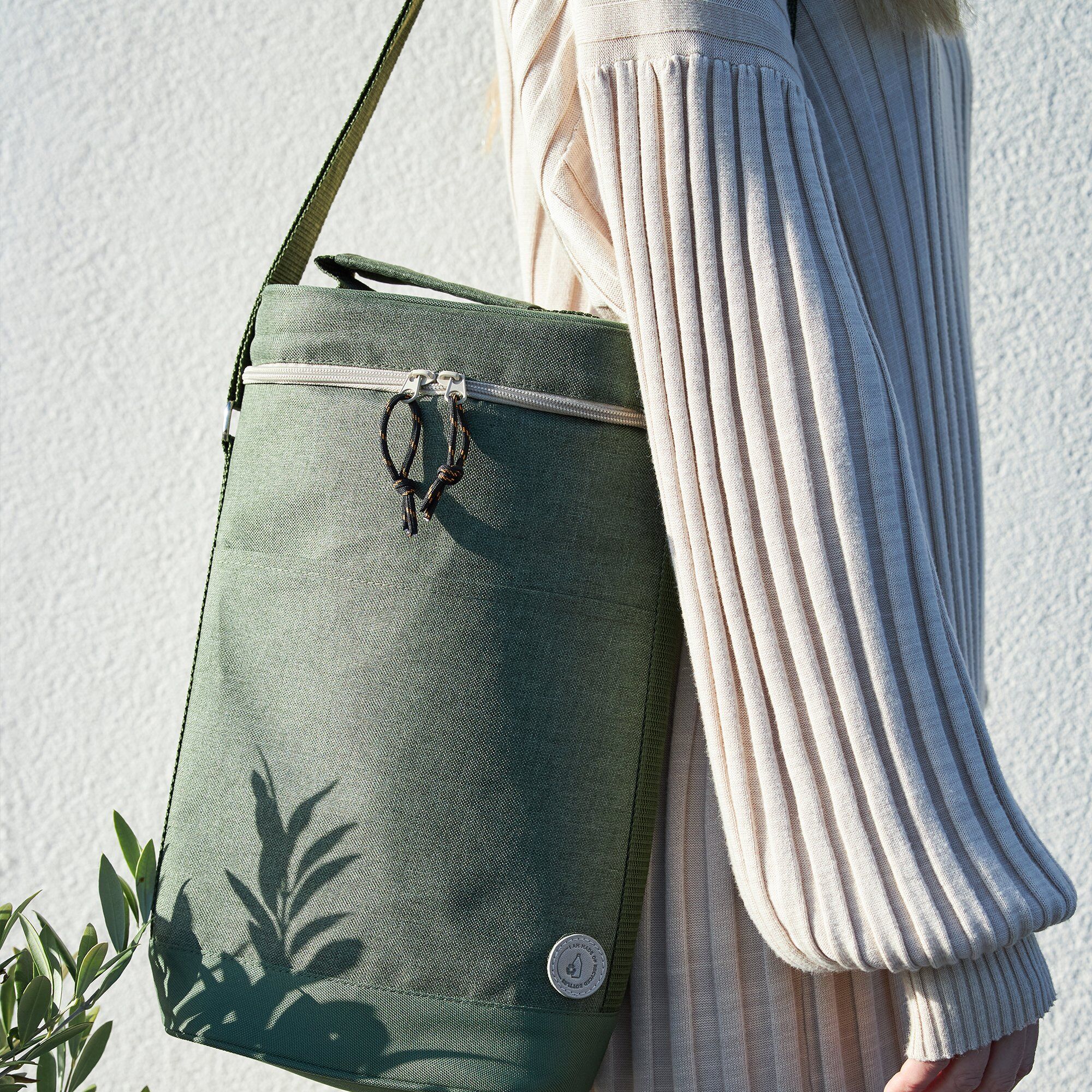 Alternativ bild 1 för Sagaform City hög kylväska, grön