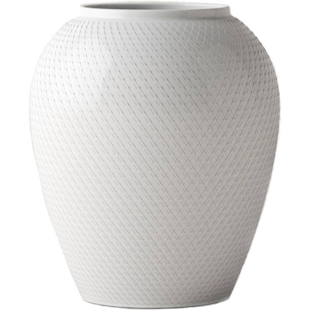 Rhombe-maljakko, 25 cm.