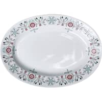 Swedish Grace Vinter Tallrik oval 32 cm