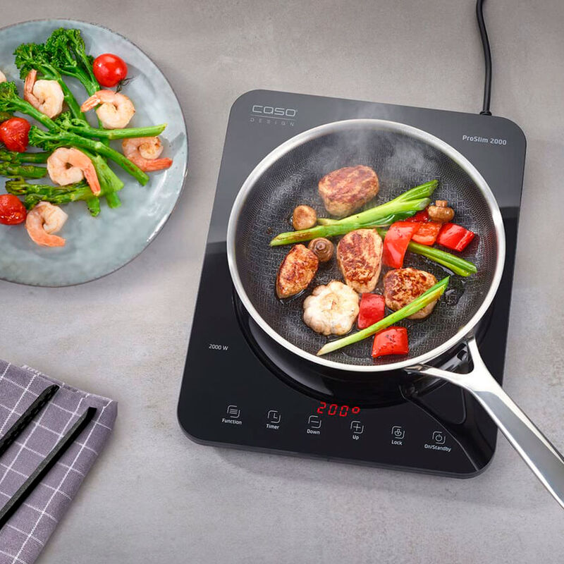 ProSlim 2000 induktionsplatta, svart