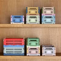 Colour Crate Mix förvaringslåda small, olive