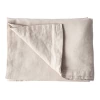 Bordsduk i linne 145x330 cm, warm grey