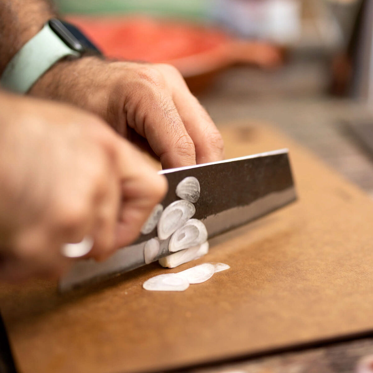 Skærebræt, brun, 2 stk.