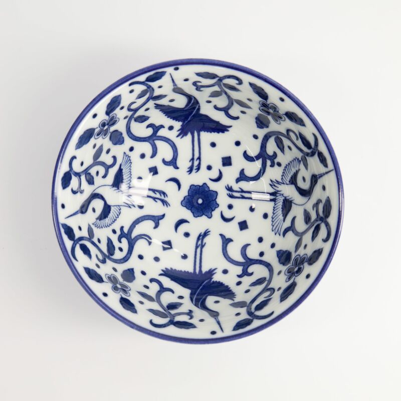 Blue Maizuru kulho 550 ml, sininen/valkoinen