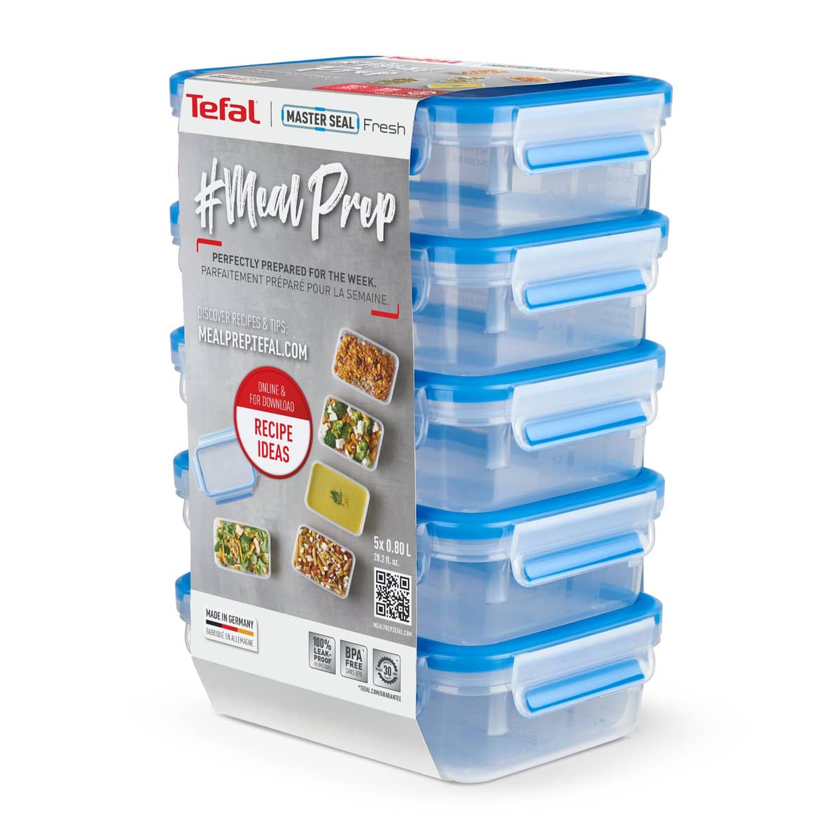 MasterSeal Fresh Mealprep behållare 5 st