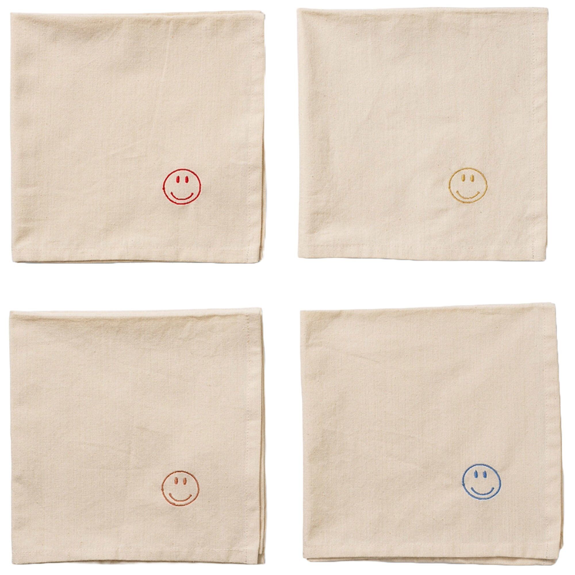 Happy servett 40x40 cm 4-pack