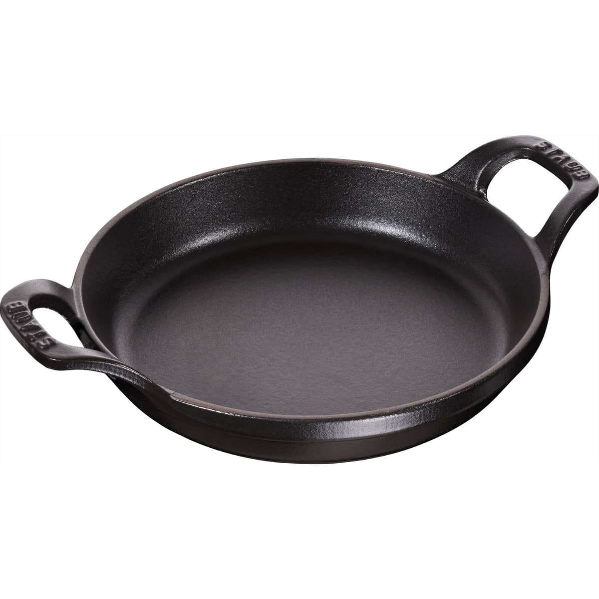 Pyöreä, uuninkestävä La Cocotte -lautanen, 20 cm. 0,75 litraa, musta