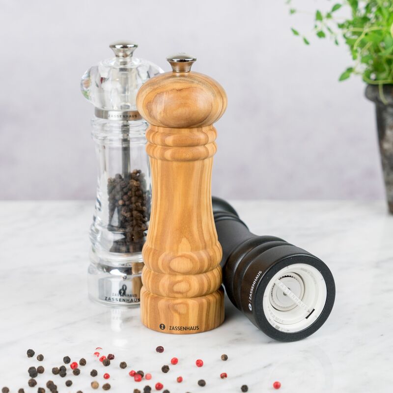 Berlin-suolamylly, oliivipuuta, 24 cm