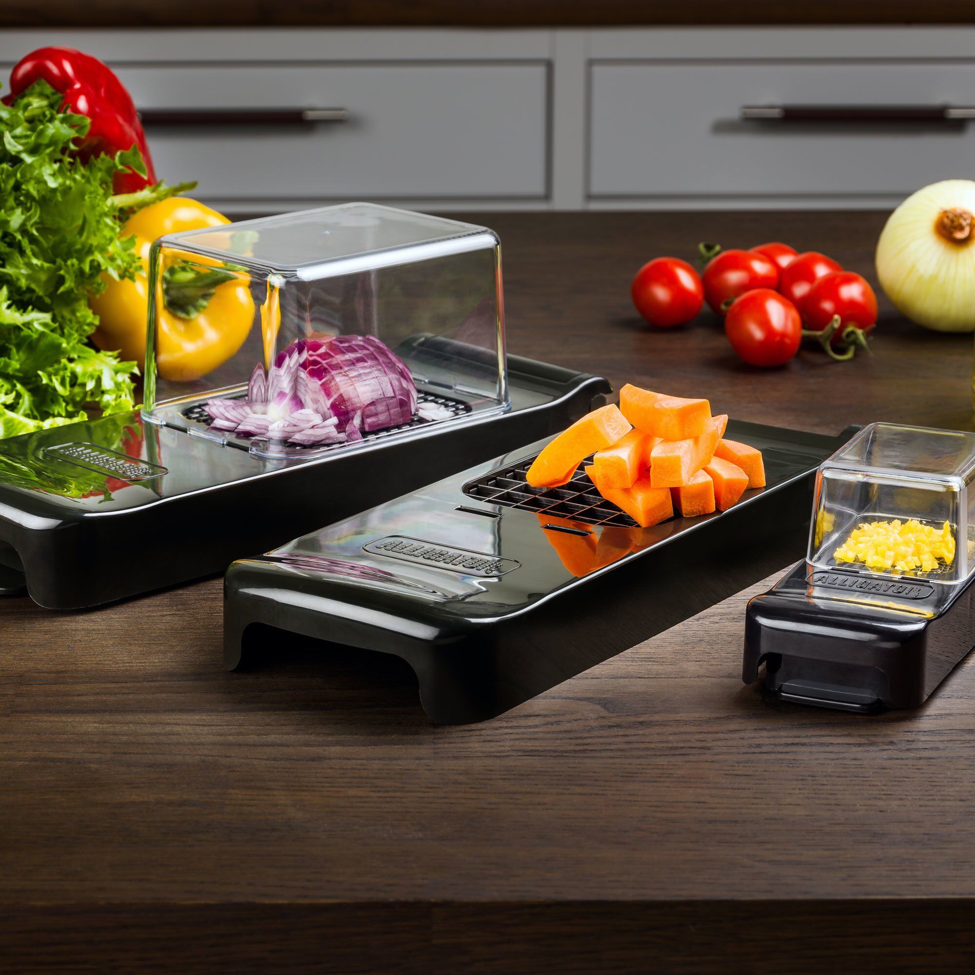 Alternativ bild 1 för Alligator Chopper set 3-i-1