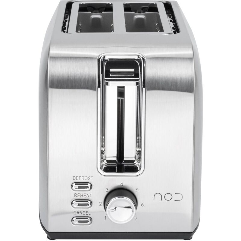 Brødrister 2 skiver, rustfritt stål