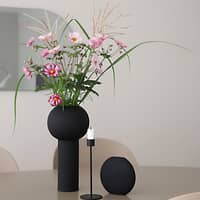 Kynttilänjalka, 21 cm, black