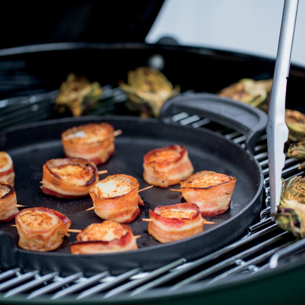 Original Gourmet BBQ System Støpejernsfat