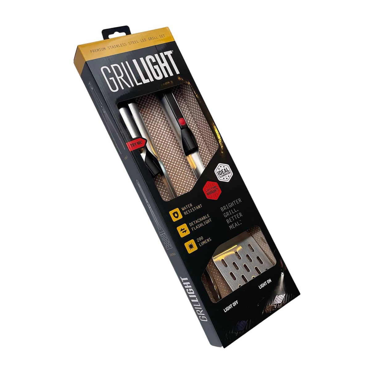 Redskapsset 2-delar med LED-lampa