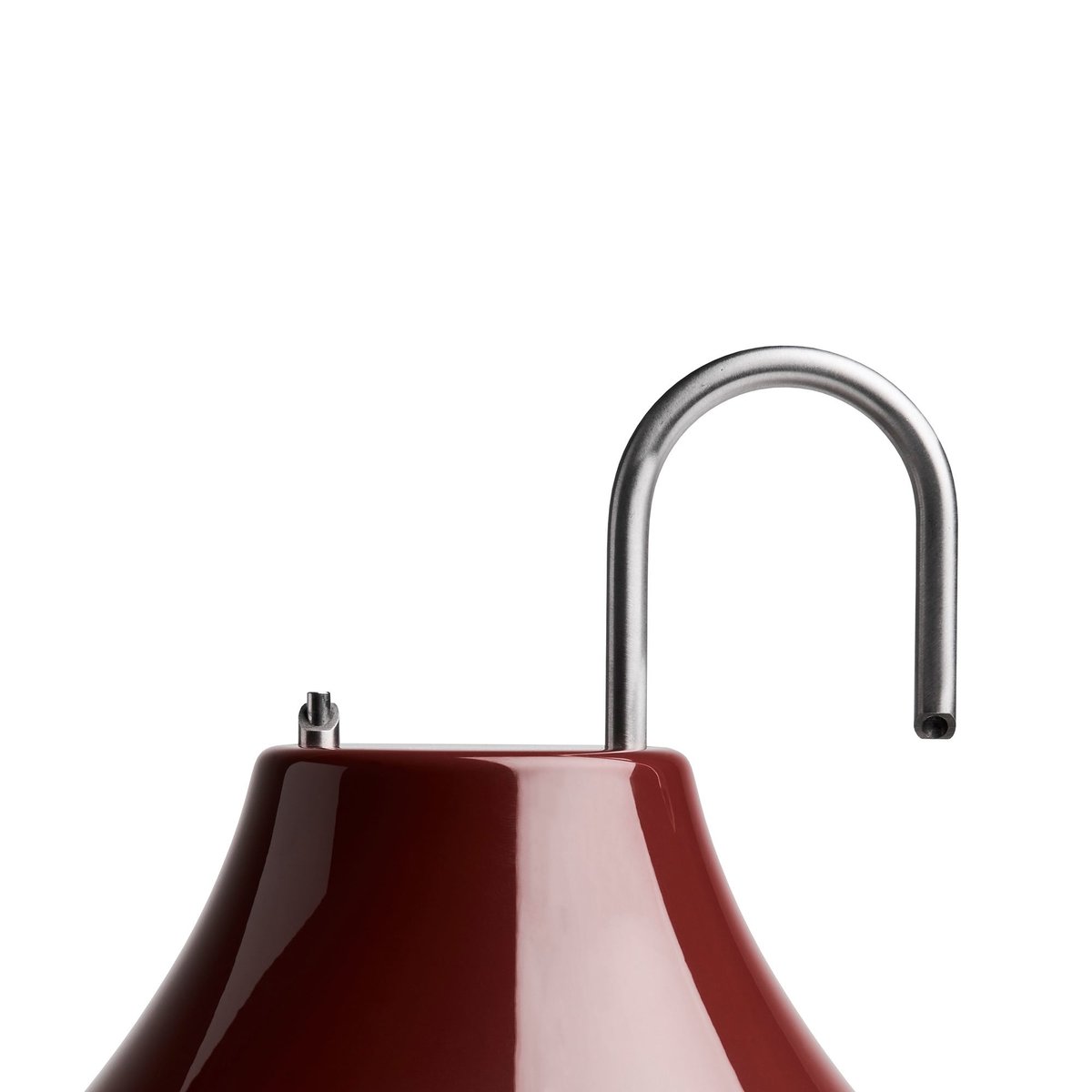 Mousqueton Portable pöytävalaisin, red