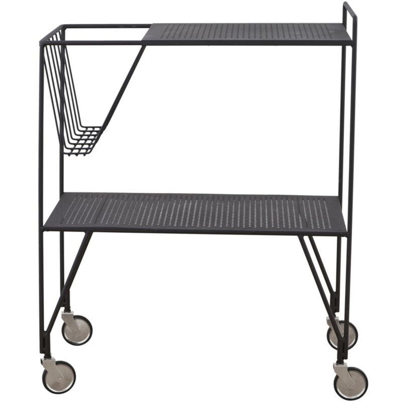 Serveringsvagn Svart