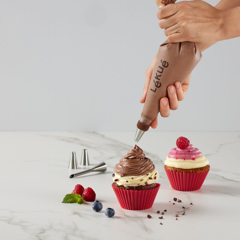 Spritspåse set, 3 munstycken