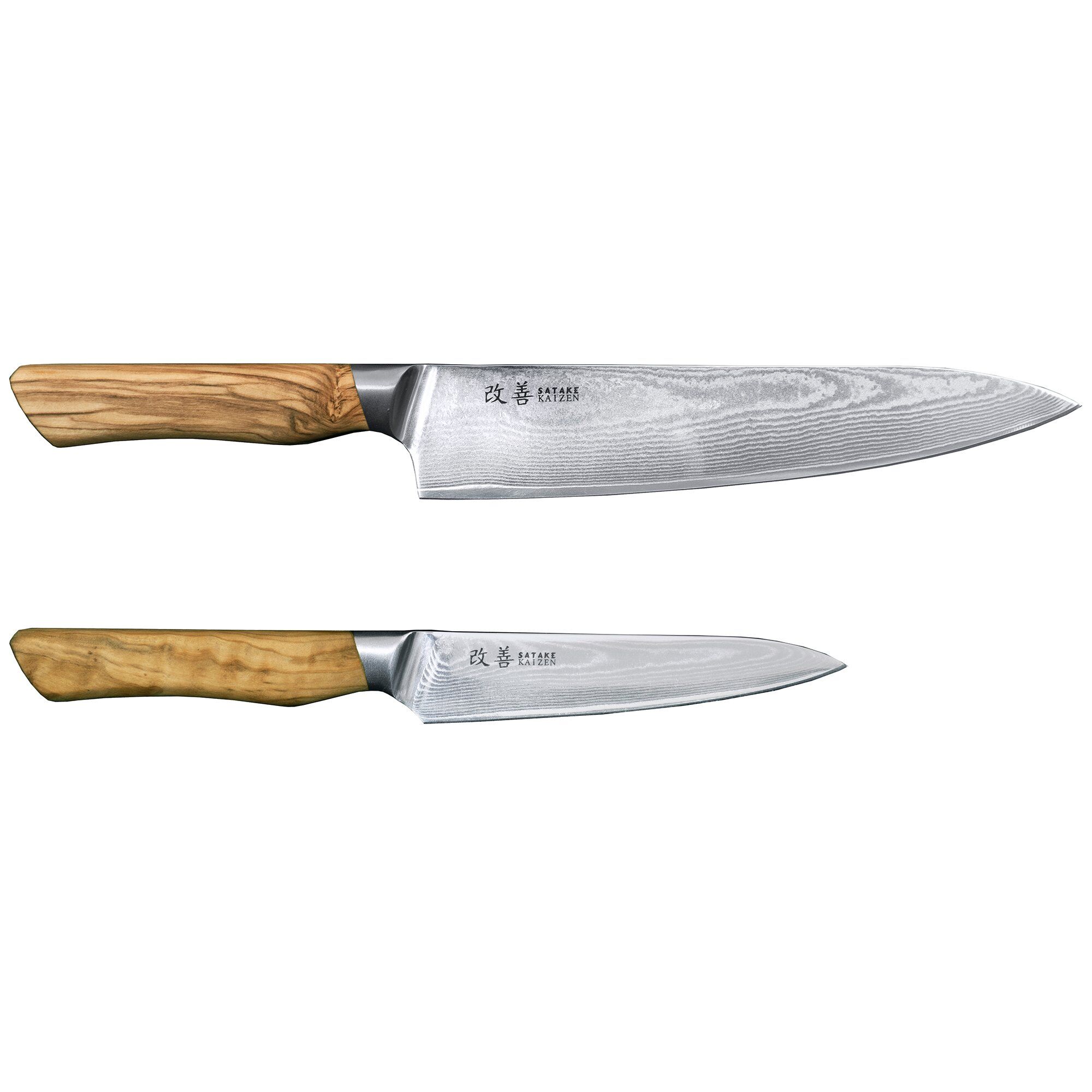 Satake - Satake 2-delt knivsett, Gyuto 21 cm & Petty 12 cm - Knivsett