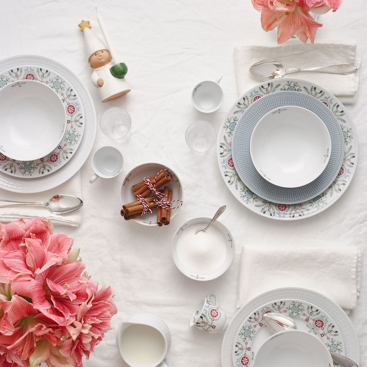 Swedish Grace tallerken 27 cm, hvid