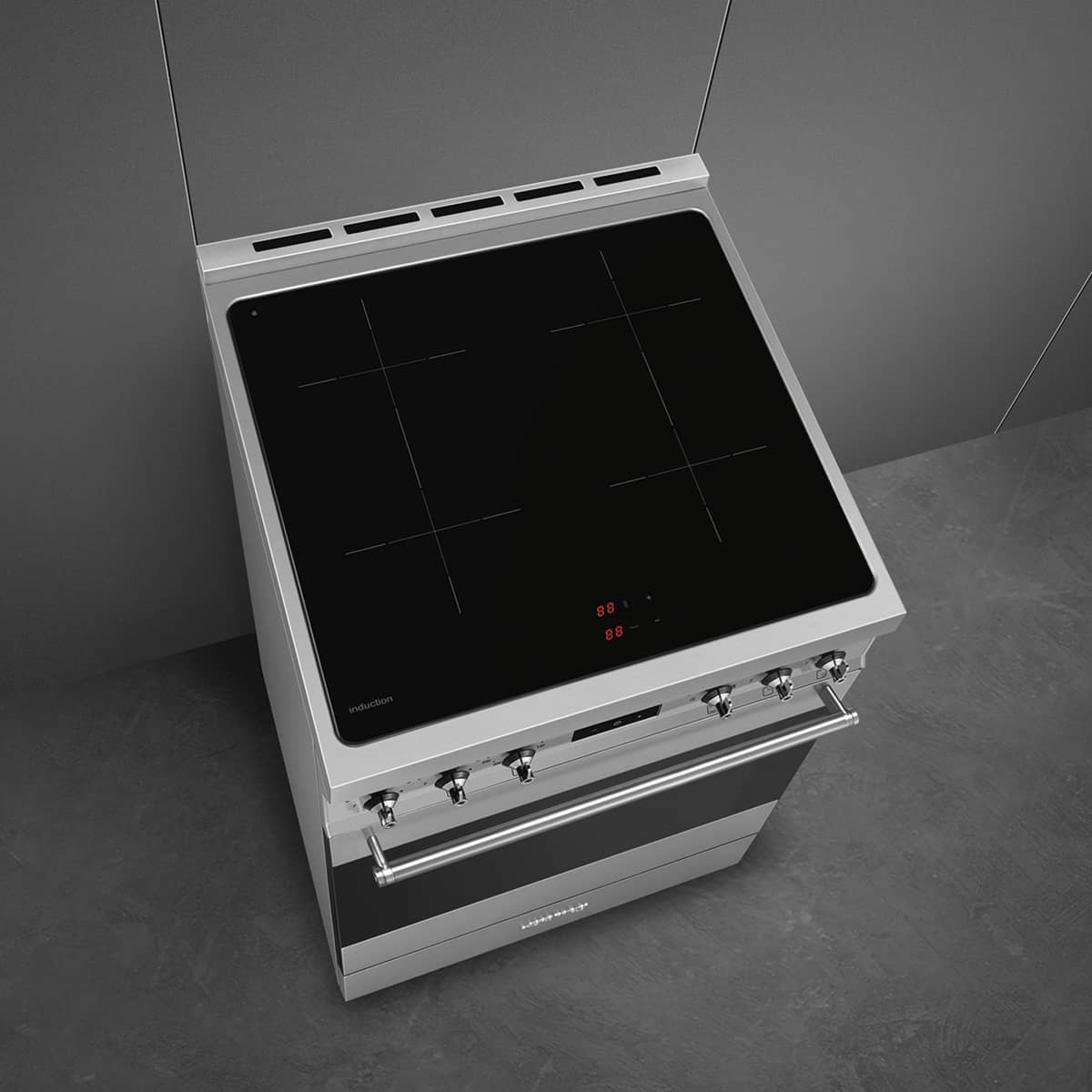 C6IPXM2 induktionsugn 60 cm, rostfritt stål