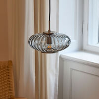 Urc taklampe 26 cm, smoke