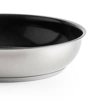 Sett med stekepanner 20 cm + 28 cm, rustfritt stål