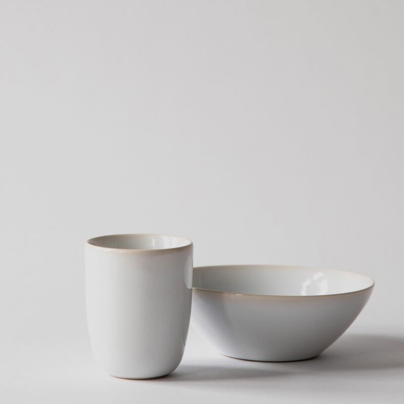 Vince krus 30 cl, hvid