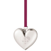 Georg Jensen CC 2025 Hjerte julepynt, palladiumbelægning