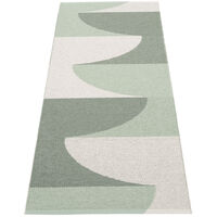 Pappelina Hill matto 70 × 180 cm, ermy/mint/grey
