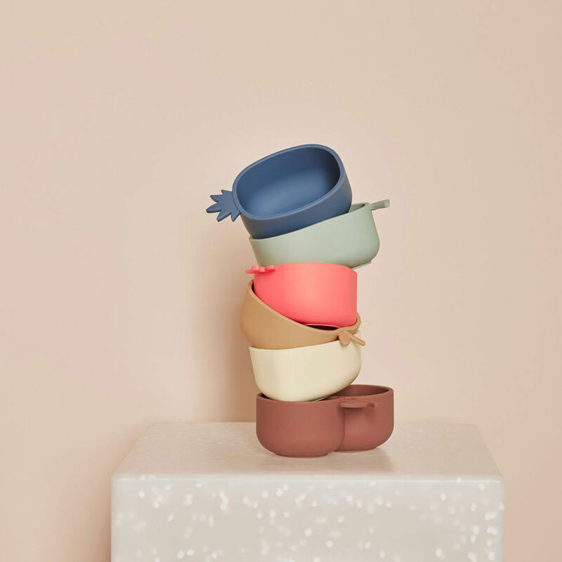 OYOY Mini Yummy skålsett, lemon & pear