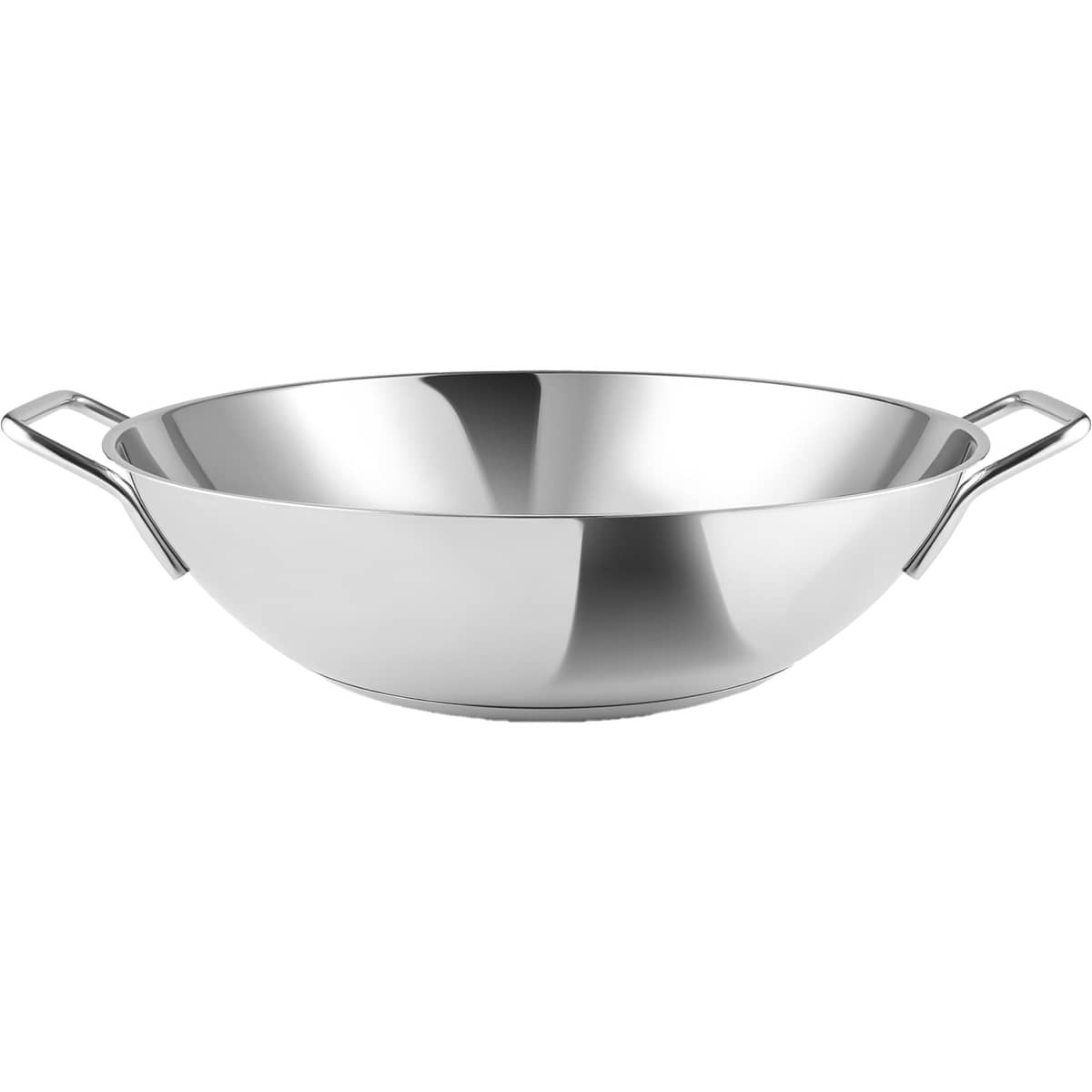 Wokkipannu 5 litraa, ruostumaton teräs