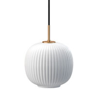 Vibra taklampe 18 cm, opal