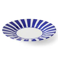 Steccato assiett 18 cm, breda ränder