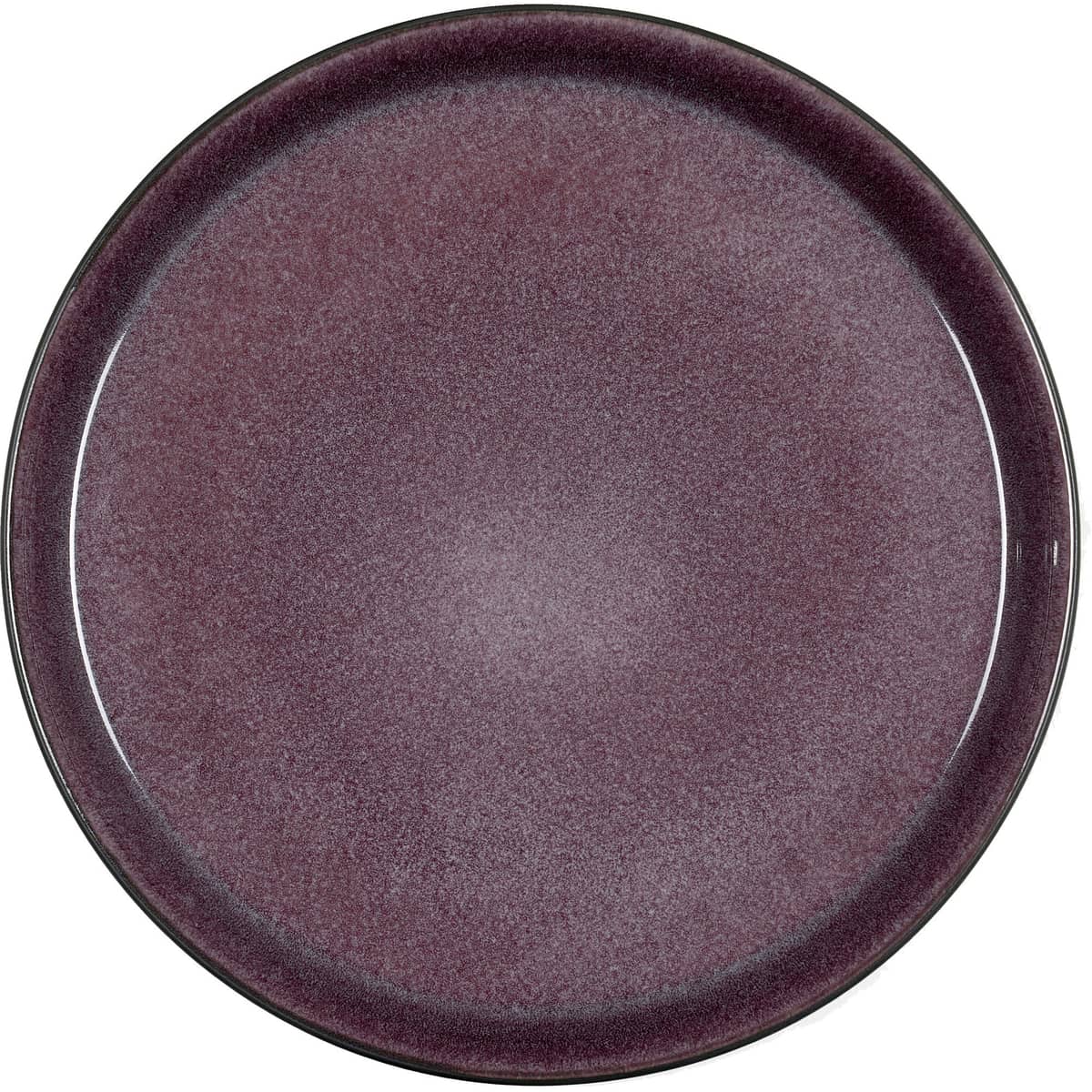 Tallrik Gastro 27 cm svar/lila Bit