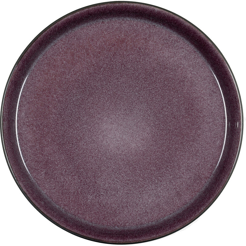 Gastro-lautanen, 27 cm, musta/liila