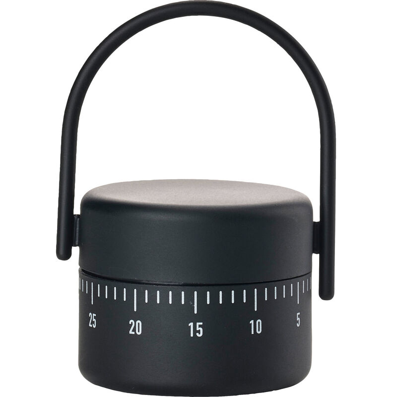 Singles-munakello, musta