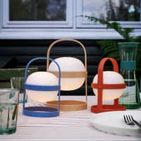 Soft Spot Solar Circular lanterne 25 cm, wheat