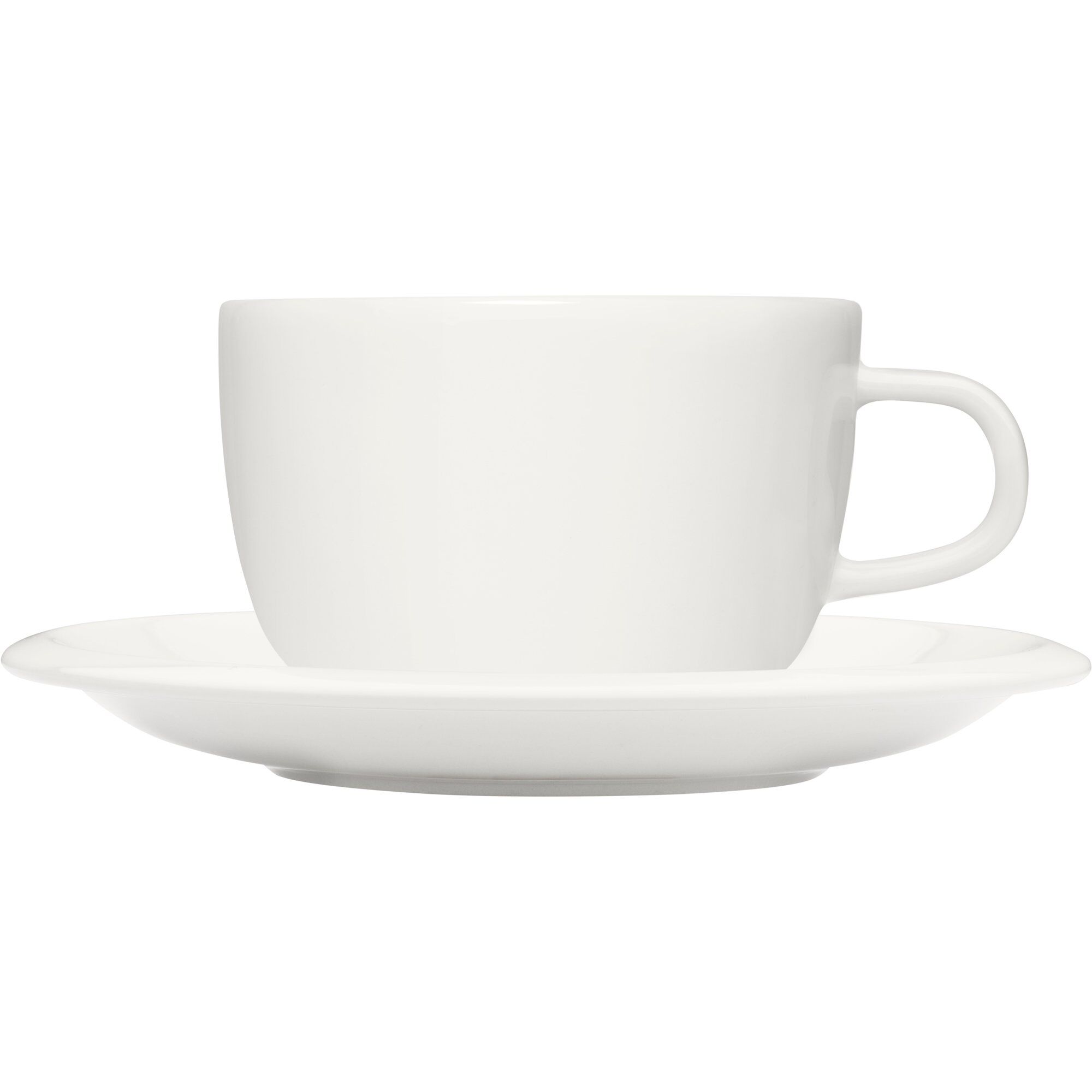 Iittala Raami kaffekopp med fat Hvit