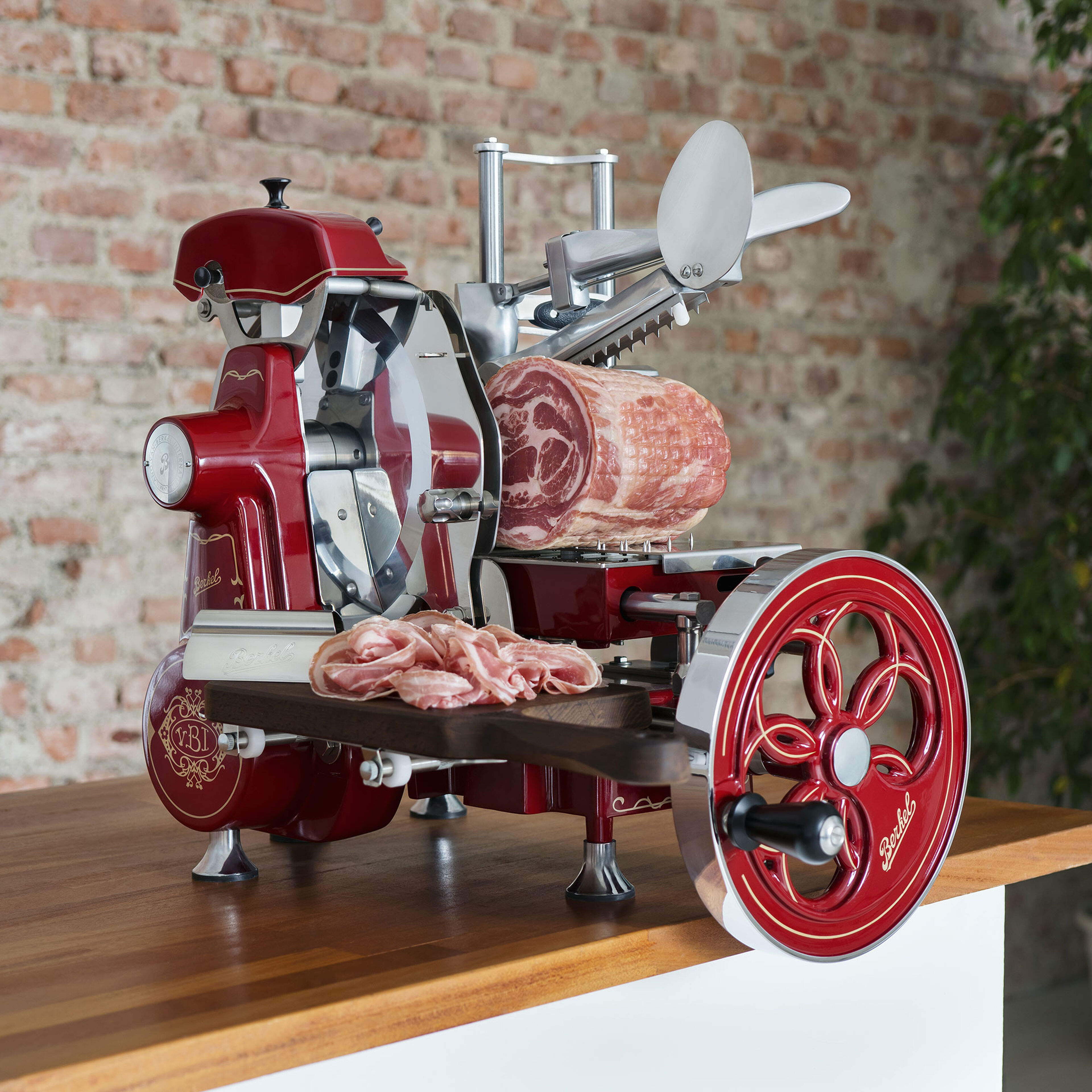 B2 Flywheel pålægsmaskine, rød