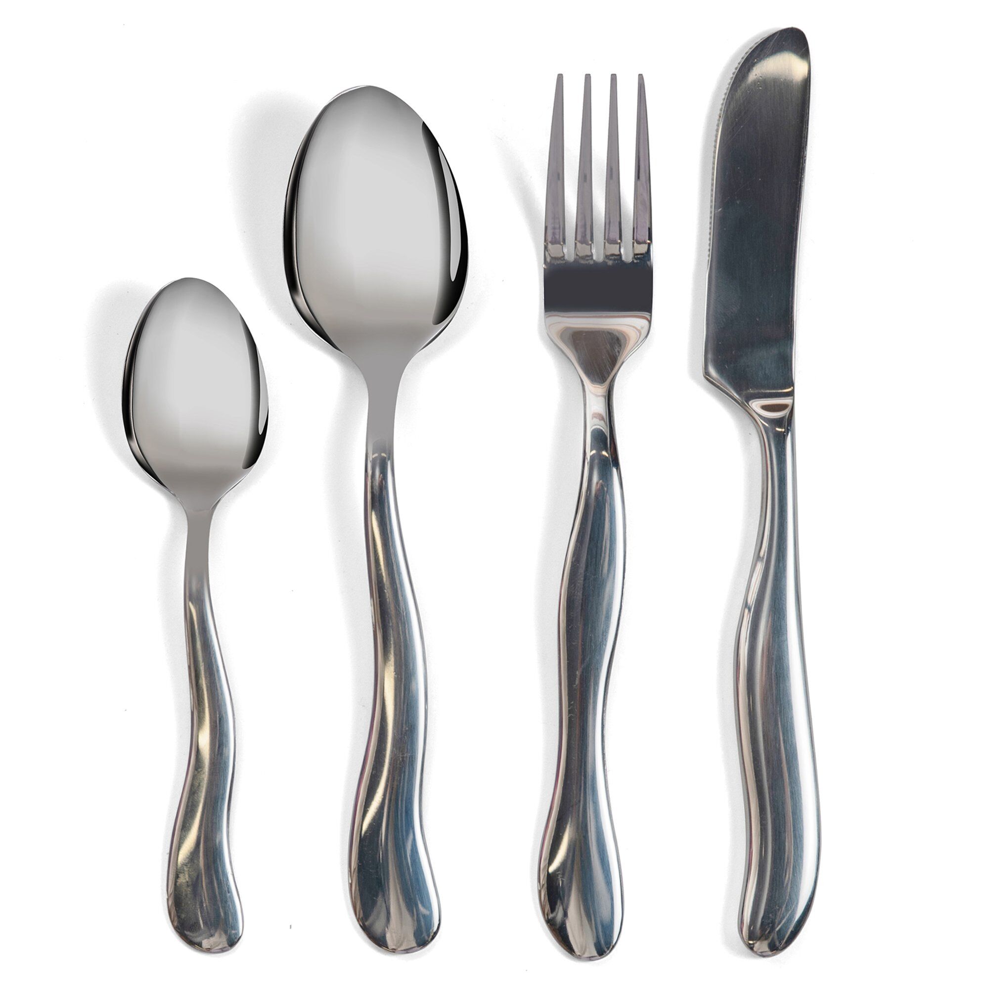 Produktfoto för Byon Waverly bestickset 16 delar, rostfritt stål