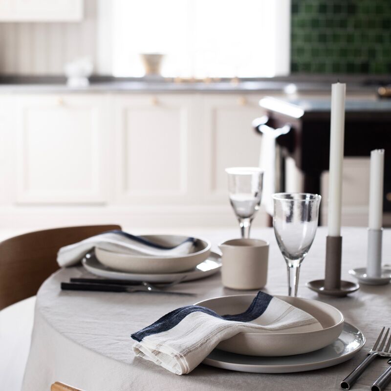 Maya serviett 50x50 cm, navy stripe