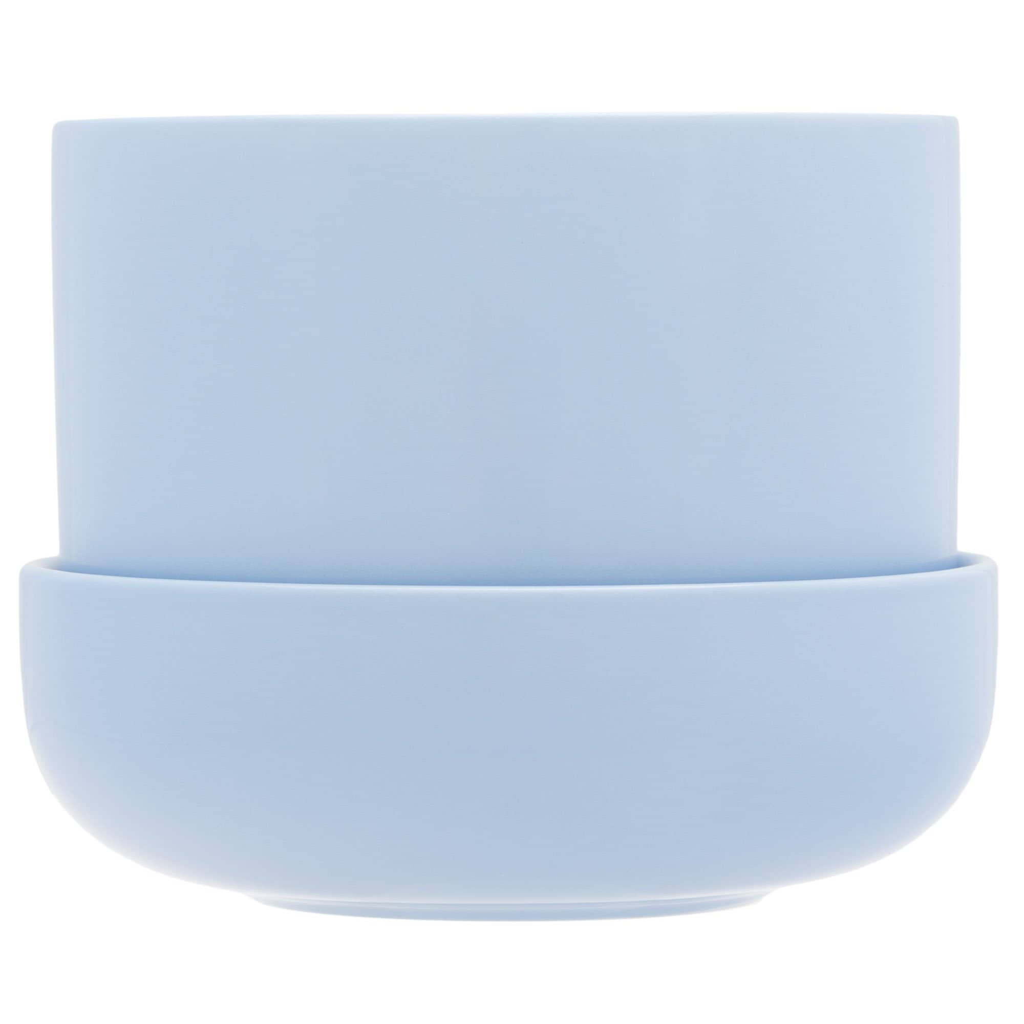 Iittala Nappula Urtepotte med underskål 17×13 cm, aqua