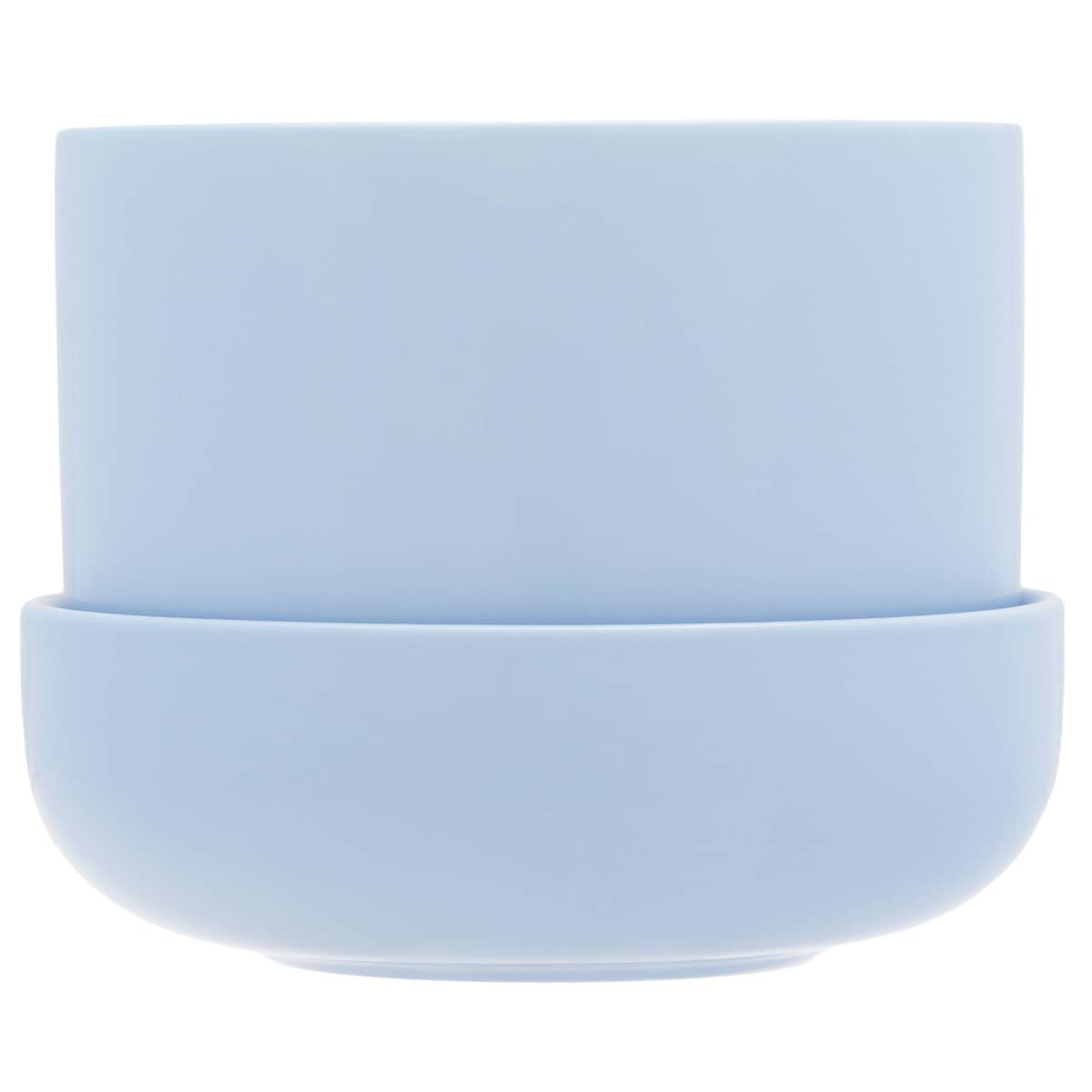 Iittala Nappula Krukke m. fat 17x13cm, aqua