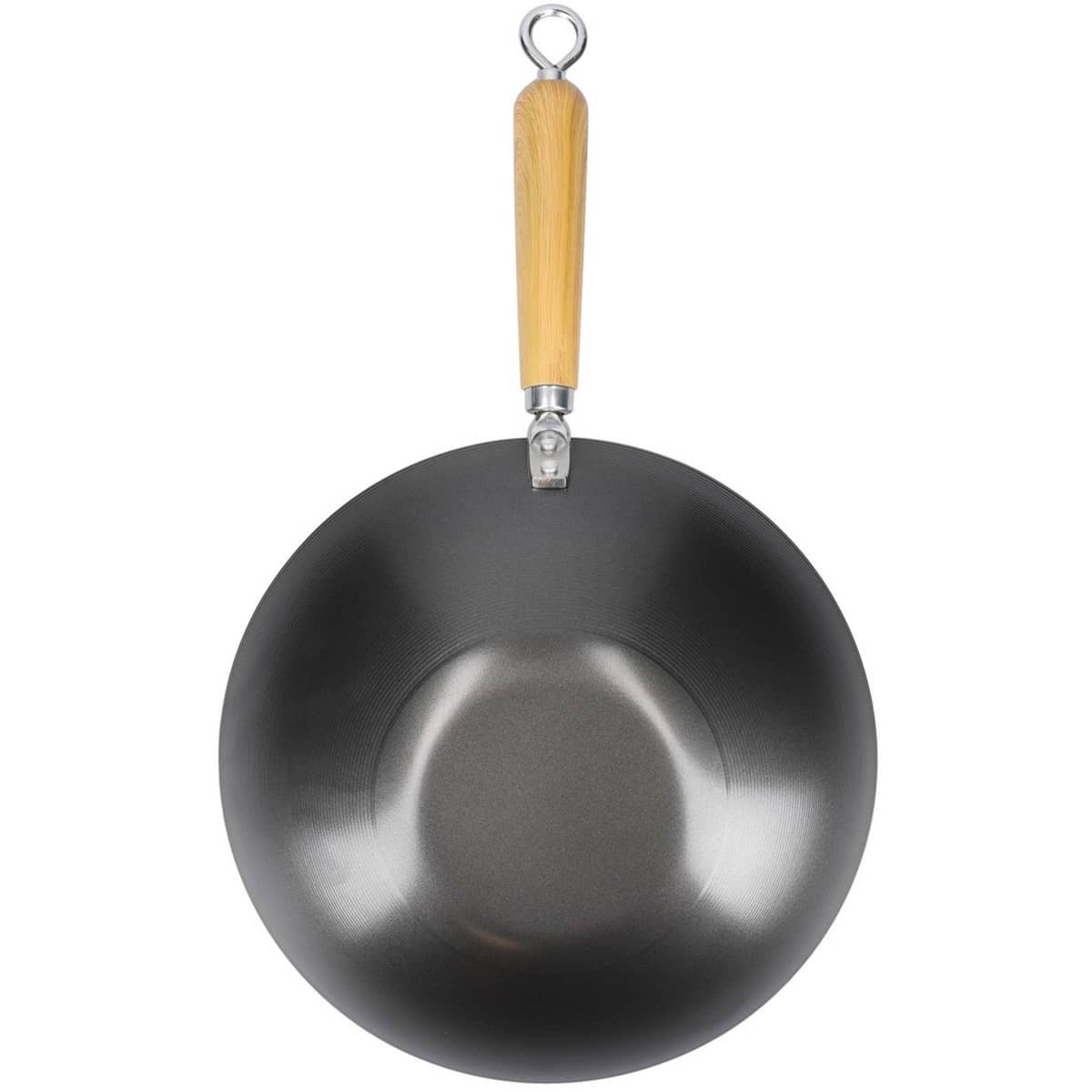 Wokpanne 30 cm, svart