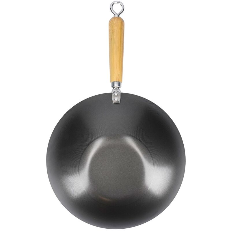 Wokkipannu 30 cm, musta