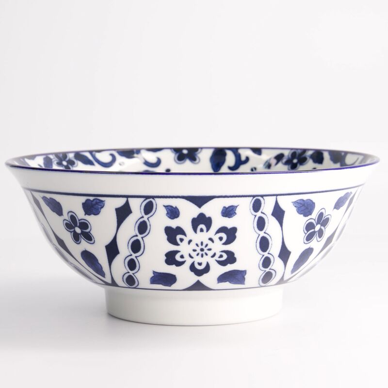 Blue Maizuru ramenkulho 1300 ml, sininen/valkoinen