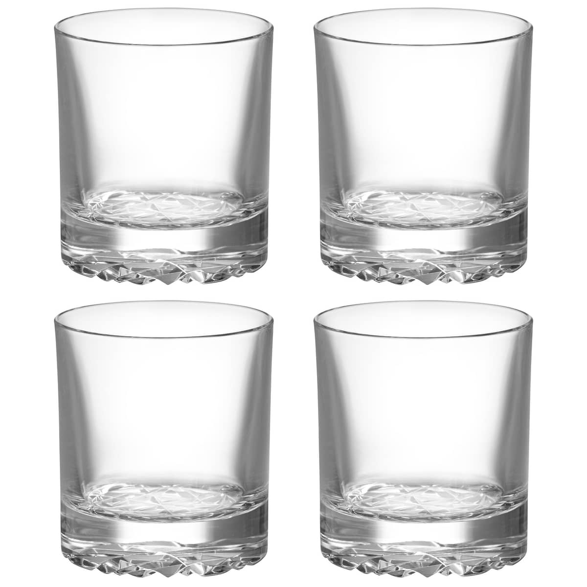 Carat Old Fashioned Glas 21 cl 4-pack