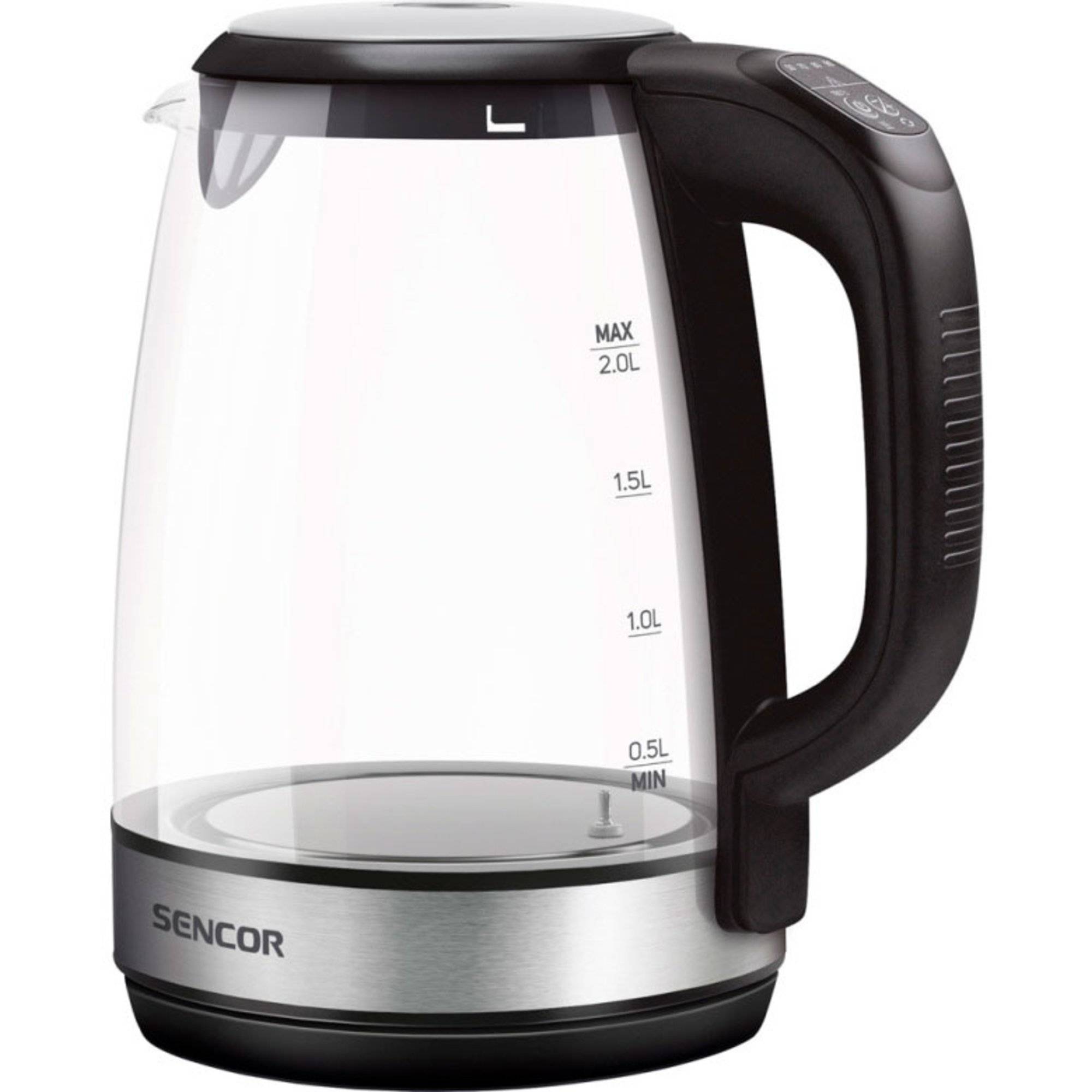 SWK 2090BK vannkoker med temperaturvalg