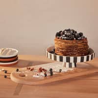 Toppu serveringsfad 27 cm, hvid